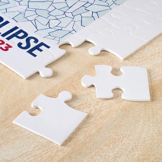 Texas Annular Eclipse Puzzle Legpuzzel (Zijkant)