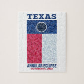 Texas Annular Eclipse Puzzle Legpuzzel (Verticaal)