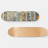 Texas Antiek Briefkaart Skateboard (Horizontaal)