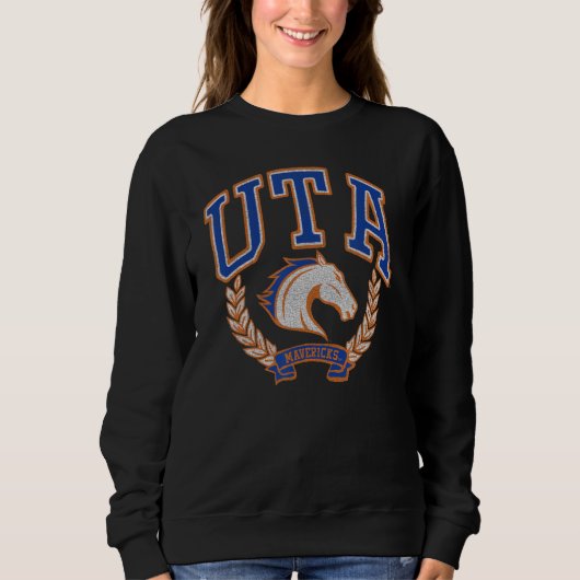 Texas Arlington Mavericks Overwinnings Vintage Trui (Voorkant)