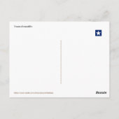 Texas Armadillo Briefkaart #3 (Achterkant)