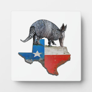 Texas Armadillo Fotoplaat
