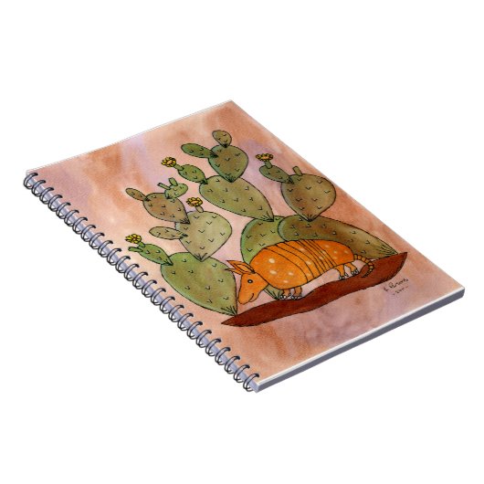 Texas Armadillo Notitieboek (Rechterzijde)