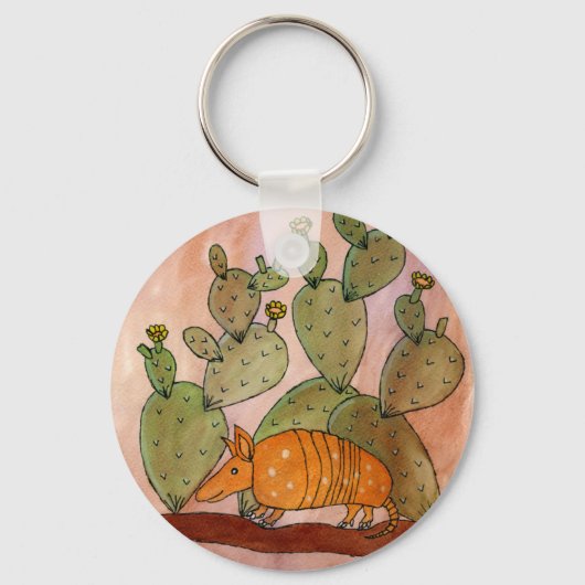 Texas Armadillo Sleutelhanger (Voorkant)