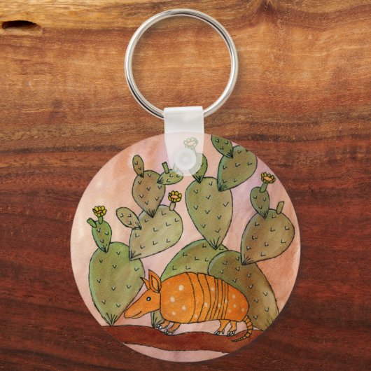 Texas Armadillo Sleutelhanger (Voorkant)