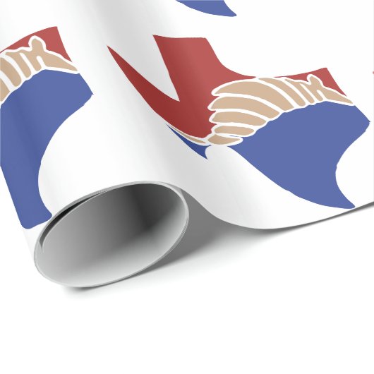 Texas Armadillo - TX State Design Cadeaupapier (Rol Hoek)