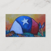 Texas Armadillo visitekaartje (Voorkant)