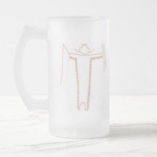 Texas Atlatl Association Beer Stein Matglas Bierpul (Links)