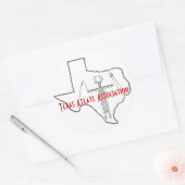 Texas Atlatl Association Stickers Shaman (Envelop)