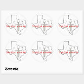 Texas Atlatl Association Stickers Shaman (Vel)