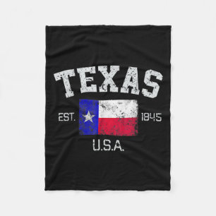 Texas Austin EST 1845 voor mannen Vrouwen & amp; Fleece Deken