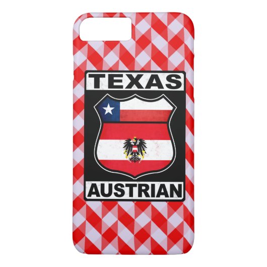 Texas Austrian American Mobile Hoesje (Achterkant)