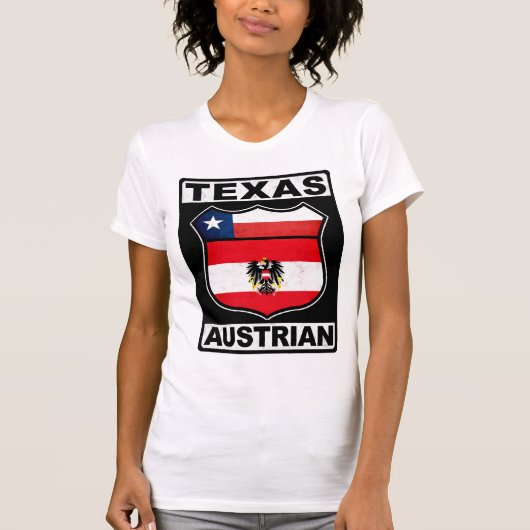 Texas Austrian American T-shirt (Voorkant)