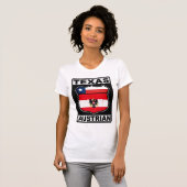 Texas Austrian American T-shirt (Voorkant volledig)