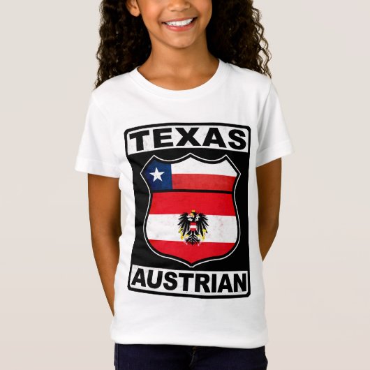 Texas Austrian American T-shirt (Voorkant)