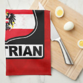 Texas Austrian American Theedoek (Quarter Fold)