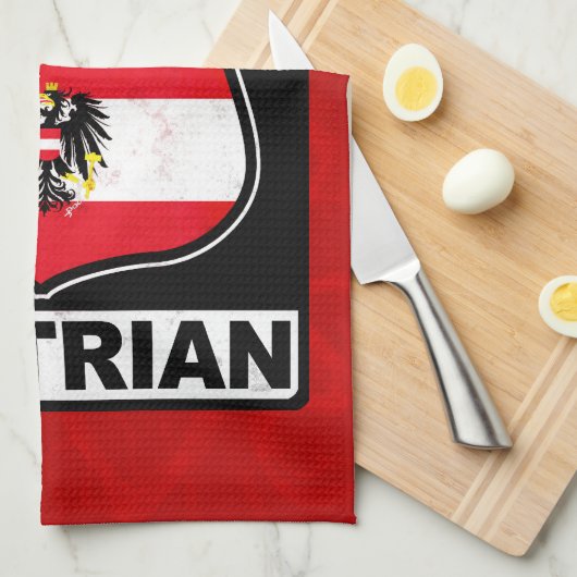 Texas Austrian American Theedoek (Quarter Fold)