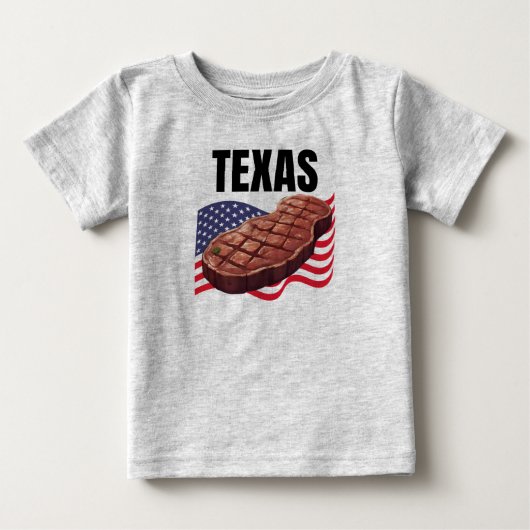 Texas Baby Fine Jersey T-shirt (Voorkant)