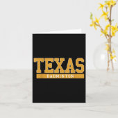 Texas Badminton Kaart (Gele Bloem)