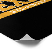 Texas Badminton  Poster (Hoek)