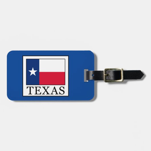 Texas Bagagelabel (Voorkant horizontaal)