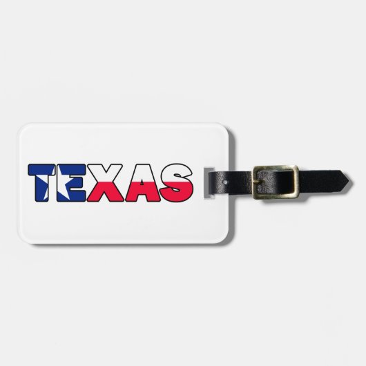 Texas Bagagelabel (Voorkant horizontaal)