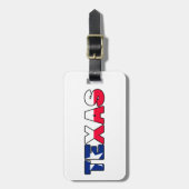 Texas Bagagelabel (Voorkant verticaal)