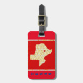 TEXAS BAGAGELABEL (Voorkant verticaal)