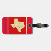 TEXAS BAGAGELABEL (Achterkant horizontaal)