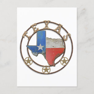 Texas Barn Art Briefkaart