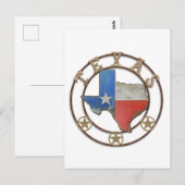 Texas Barn Art Briefkaart (Voorkant / Achterkant)