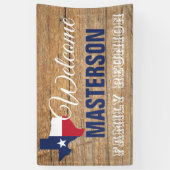 Texas Barnwood Family Reunion Spandoek (Verticaal)