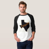 Texas Baseball Jersey T-shirt (Voorkant volledig)