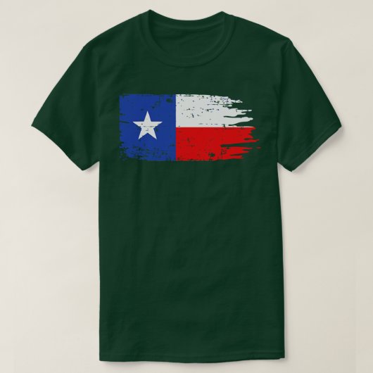 Texas Battle Vlag T-shirt (Design voorkant)