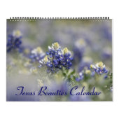 Texas Beauties: Creëer Uw eigen bluebonnet Kalender (Hoes)