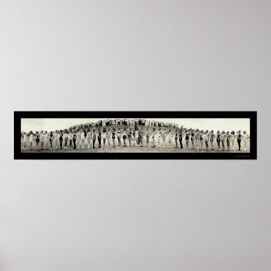 Texas Beauty Pageant Foto 1928 Poster (Voorkant)