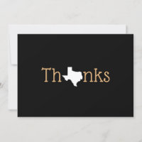 Texas Bedankt Lege Kaartenset