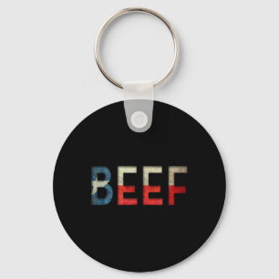 Texas Beef Het Hart Van Barbecue Sleutelhanger