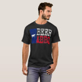 Texas Beer BBQ T-shirt (Voorkant volledig)