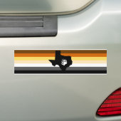Texas Beer Bumpersticker (Op auto)