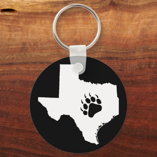 Texas Beer Paw Sleutelhanger (Voorkant)
