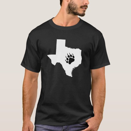 Texas Beer Paw T-shirt (Voorkant)