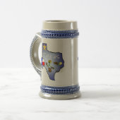Texas Beer Stein Bierpul (Voorkant links)