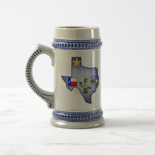 Texas Beer Stein Bierpul