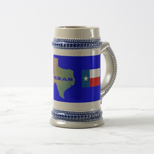 Texas Beer Stein Bierpul (Voorkant rechts)