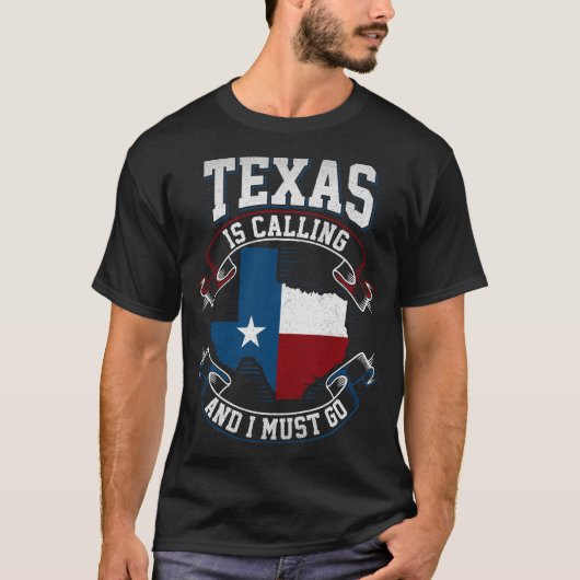 Texas belt en ik moet gaan t-shirt (Voorkant)