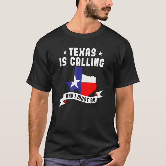 Texas belt en ik moet naar Texas. T-shirt (Voorkant)