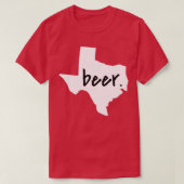Texas bier t-shirt (Design voorkant)