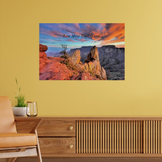 Texas, Big Bend National Park, Poster (Woonkamer 2)