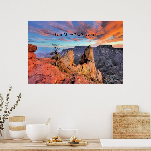 Texas, Big Bend National Park, Poster (Keuken)